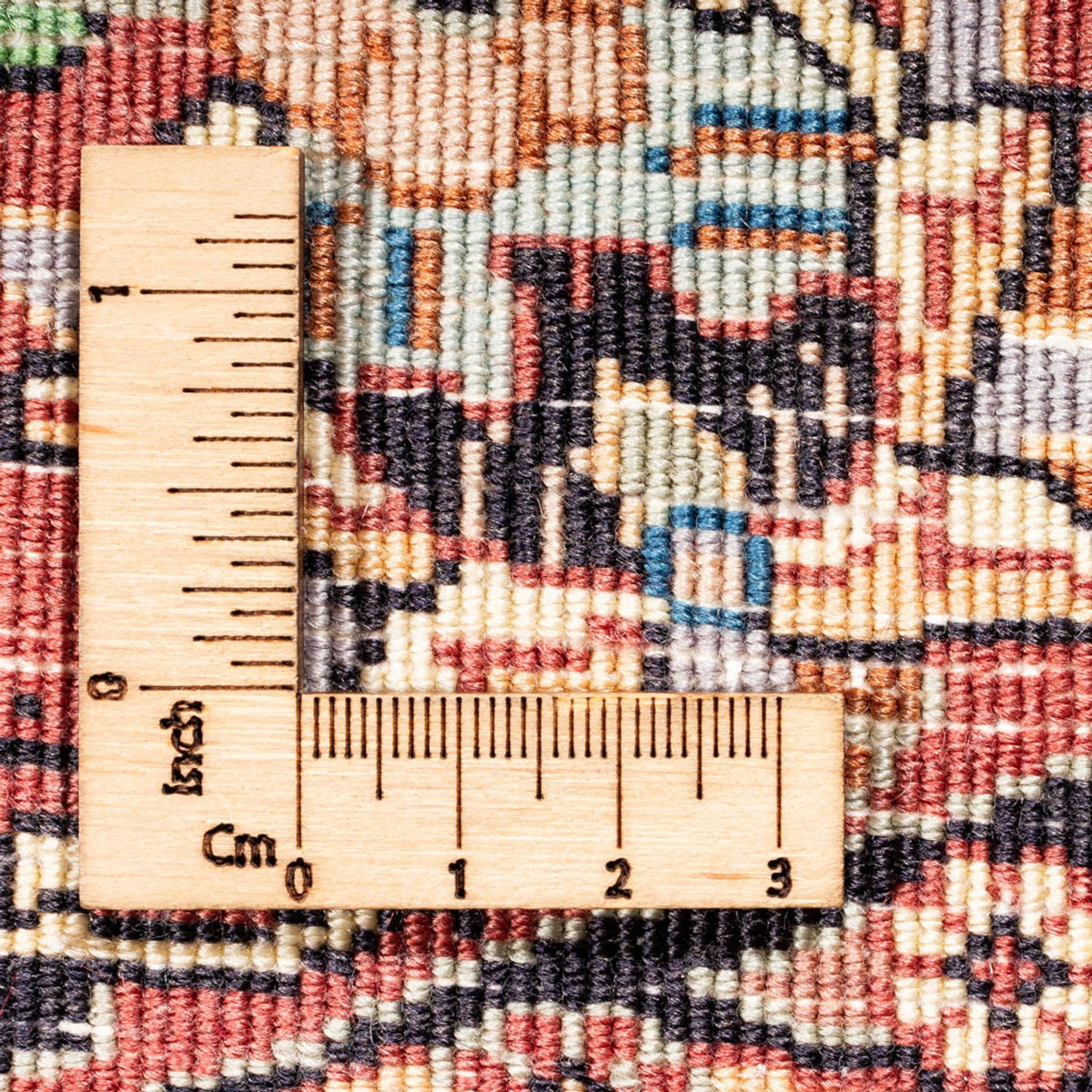 Perser Rug - Bidjar round  - 100 x 100 cm - cream