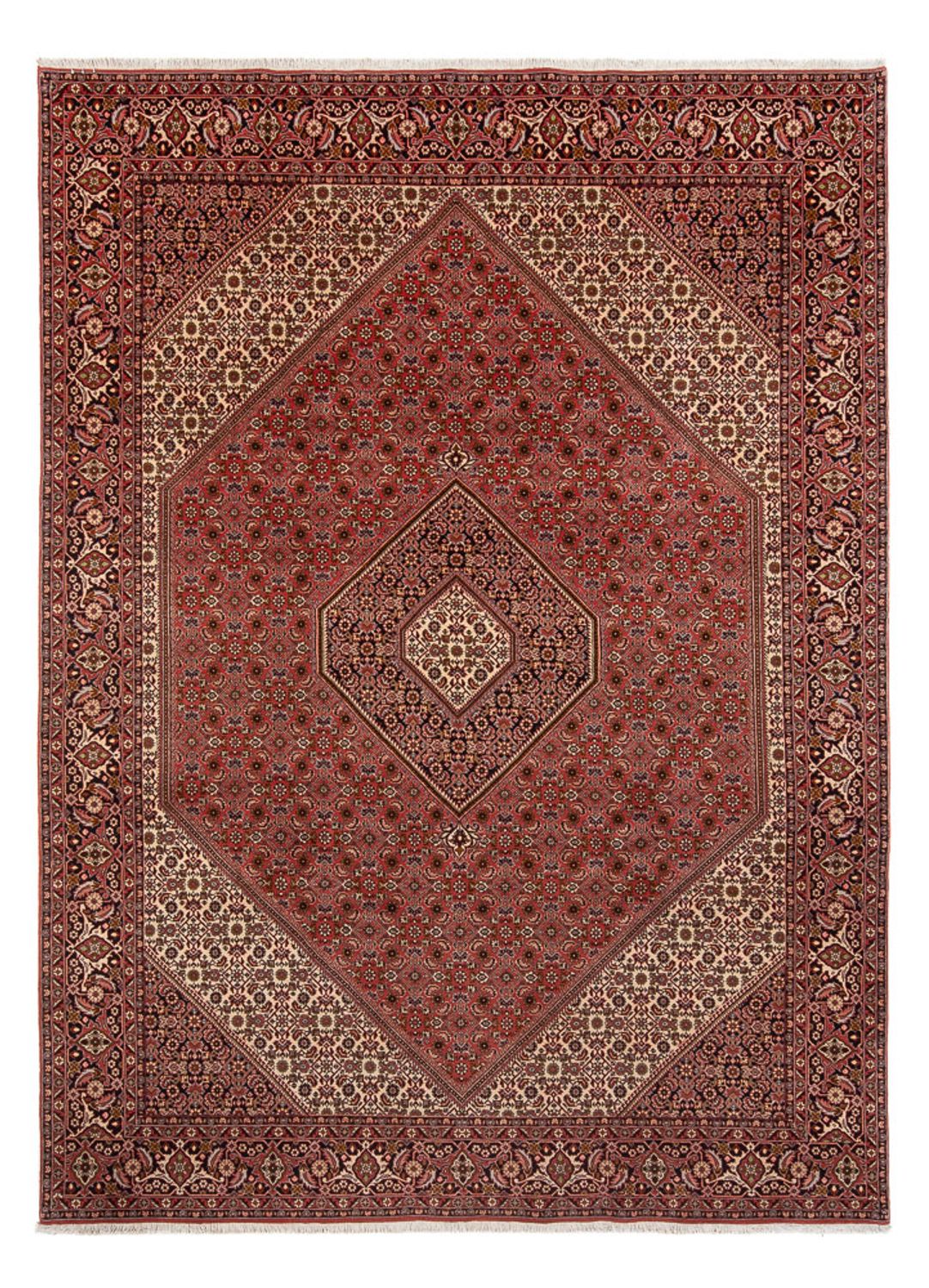 Perser Rug - Bidjar - 350 x 250 cm - dark red
