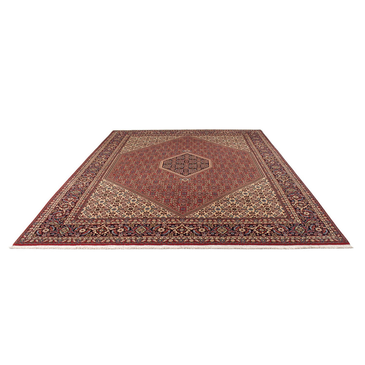 Perser Rug - Bidjar - 341 x 246 cm - dark red