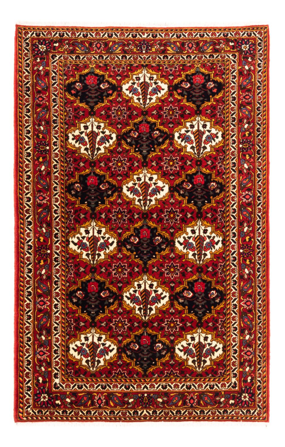 Perser Rug - Nomadic - 159 x 110 cm - bordeaux red