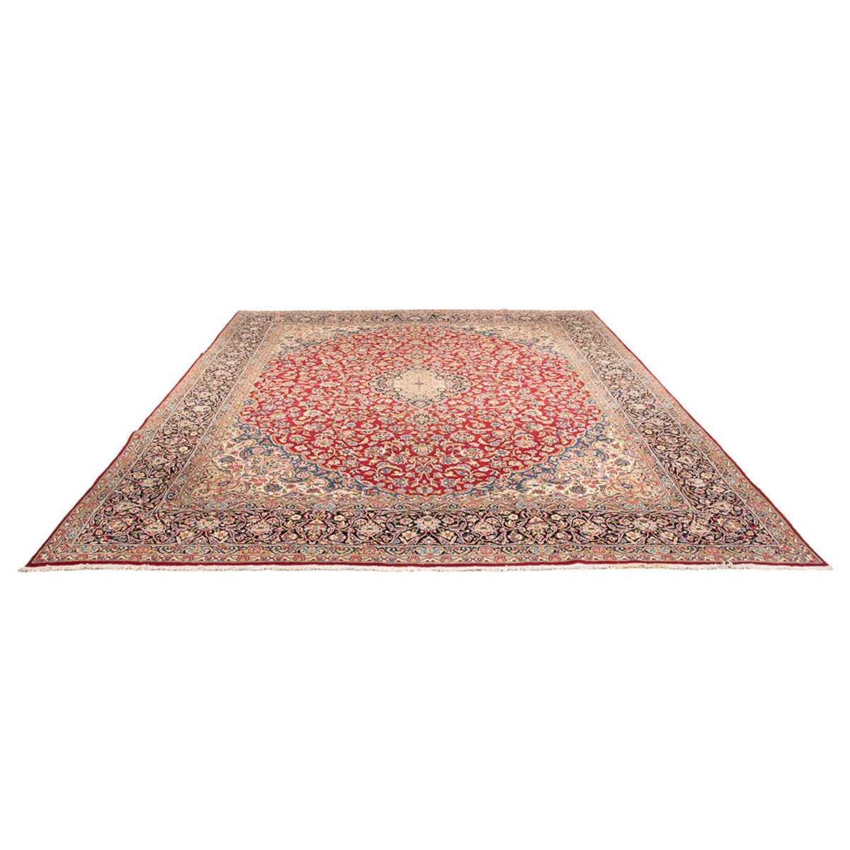 Perser Rug - Keshan - 359 x 280 cm - red