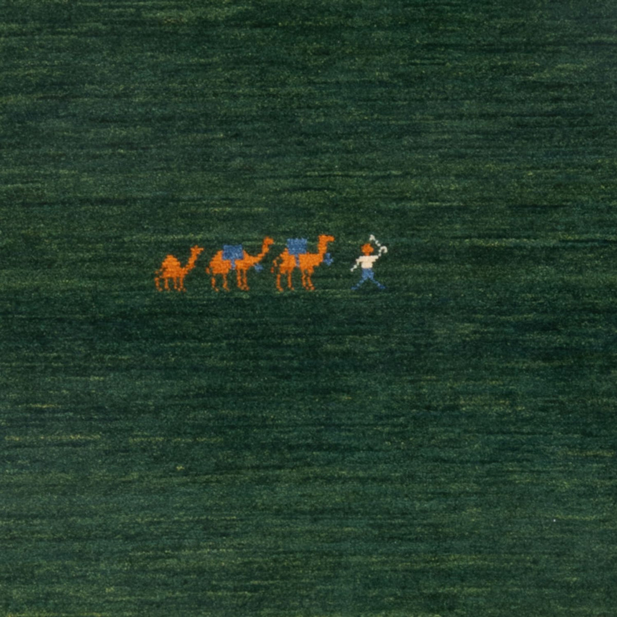 Gabbeh Rug - Perser - 151 x 104 cm - dark green