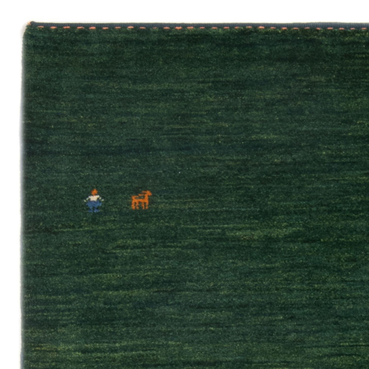 Gabbeh Rug - Perser - 151 x 104 cm - dark green