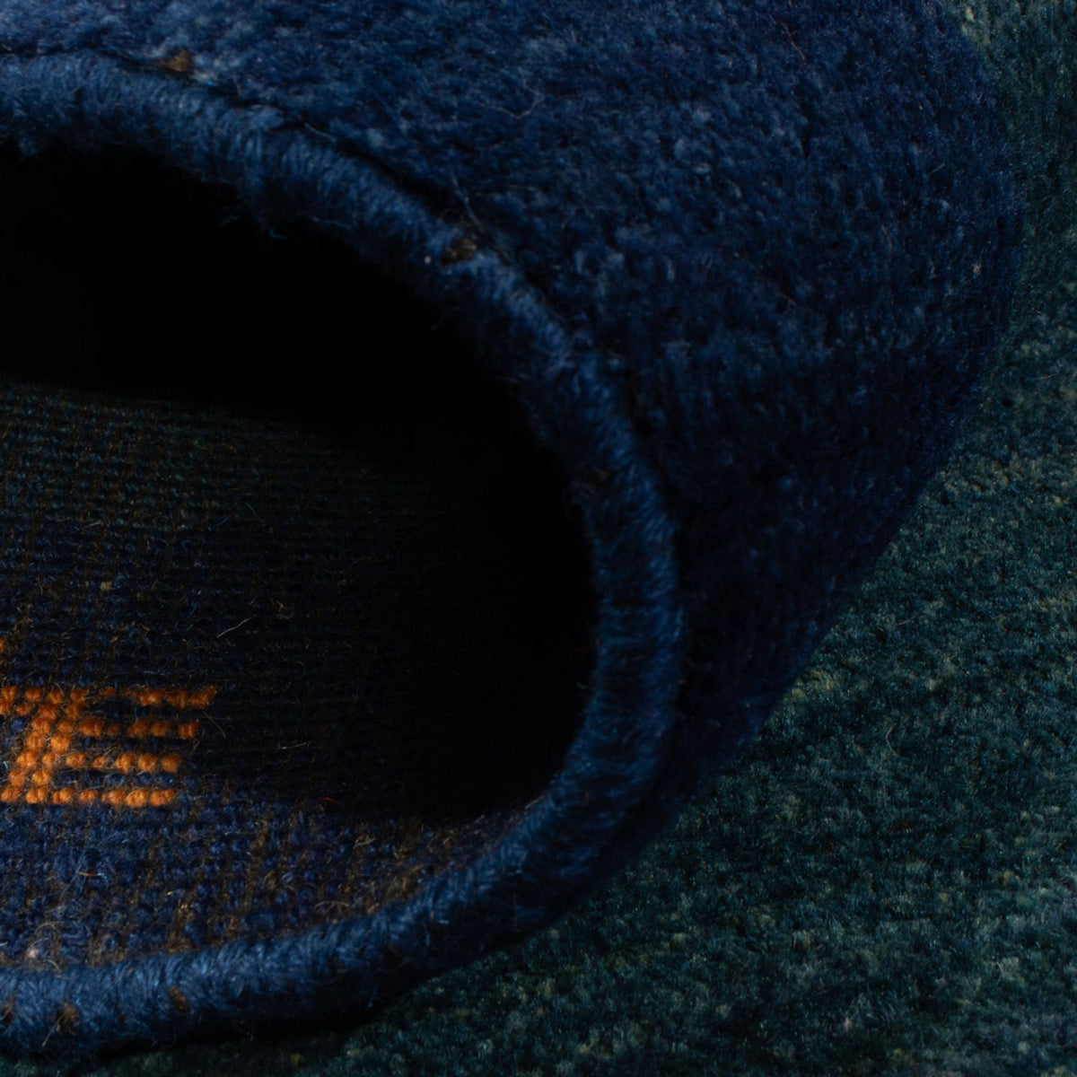 Gabbeh Rug - Perser - 139 x 100 cm - petrol blue