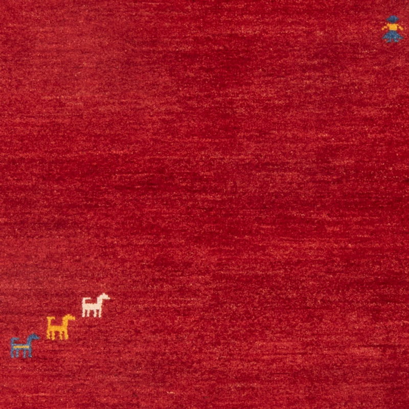 Gabbeh Rug - Perser - 145 x 103 cm - red