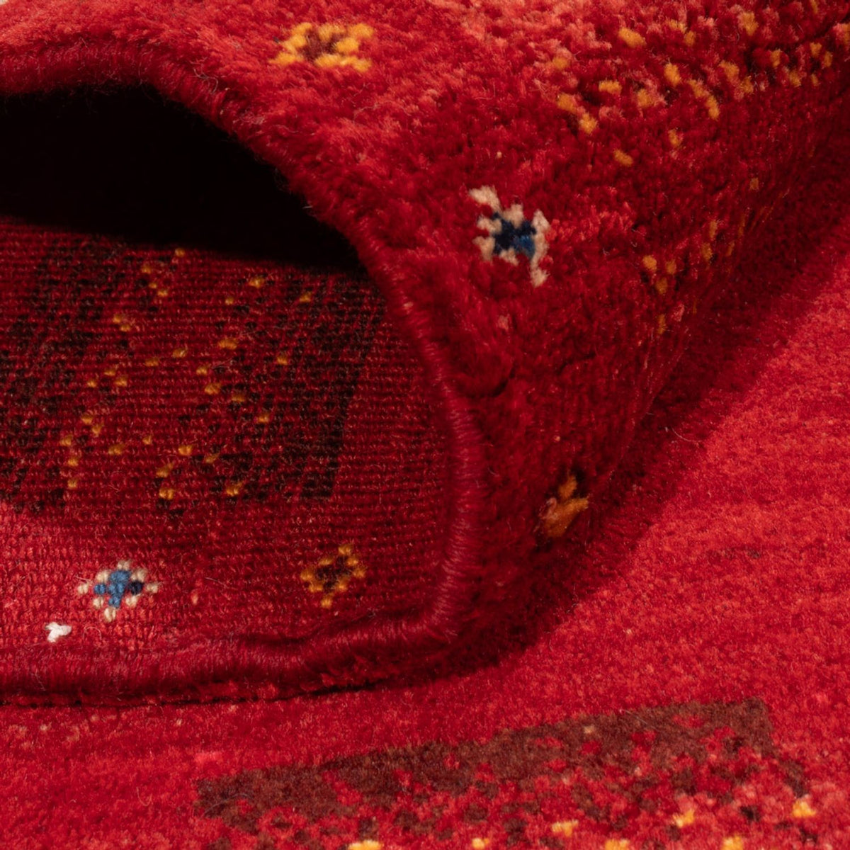 Gabbeh Rug - Perser - 144 x 104 cm - dark red