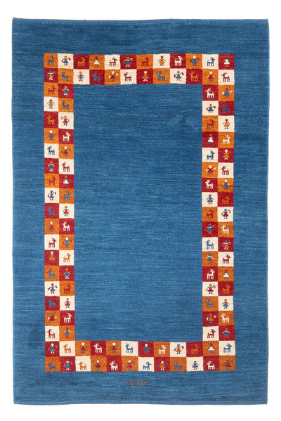 Persian Gabbeh Rug 122x176cm - Perserteppich Wollteppich