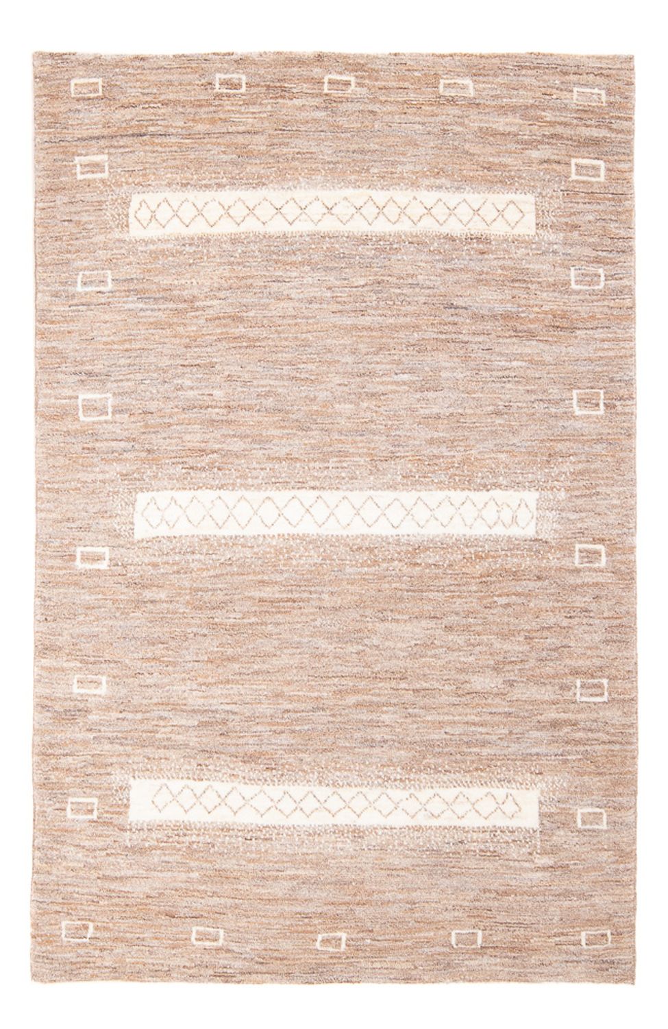 Gabbeh Rug - Perser - 171 x 116 cm - dark beige