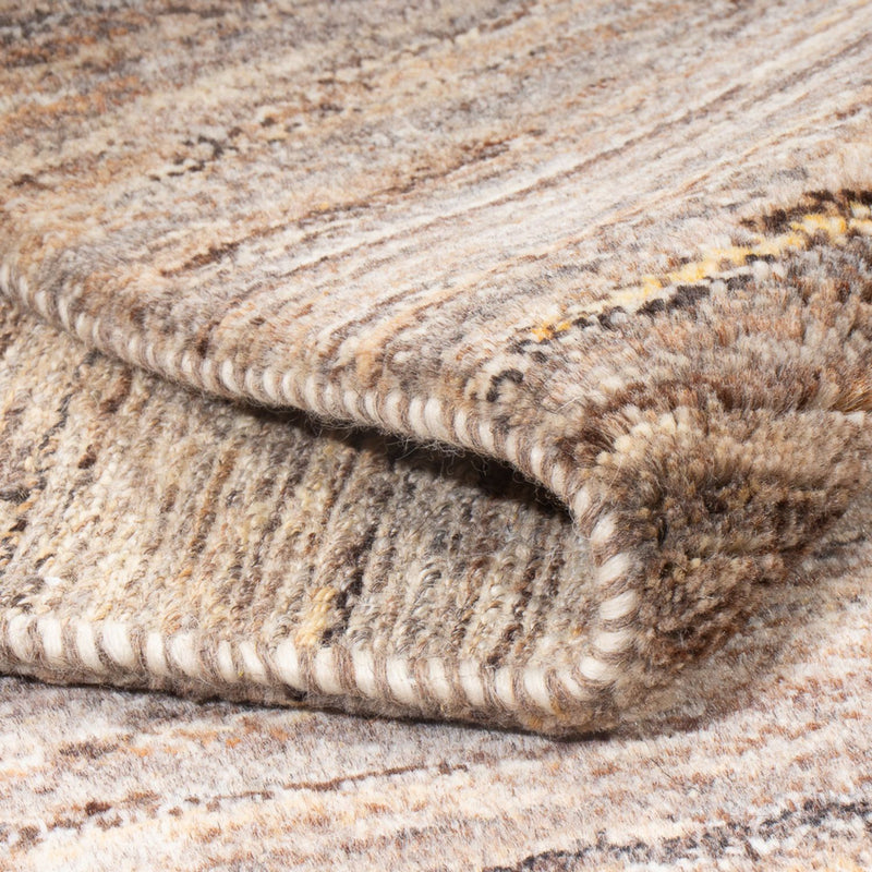 Gabbeh Rug - Perser - 194 x 154 cm - dark beige