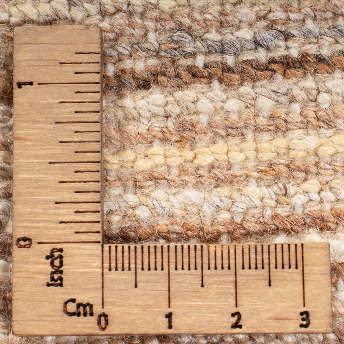 Gabbeh Rug - Perser square  - 184 x 158 cm - light beige