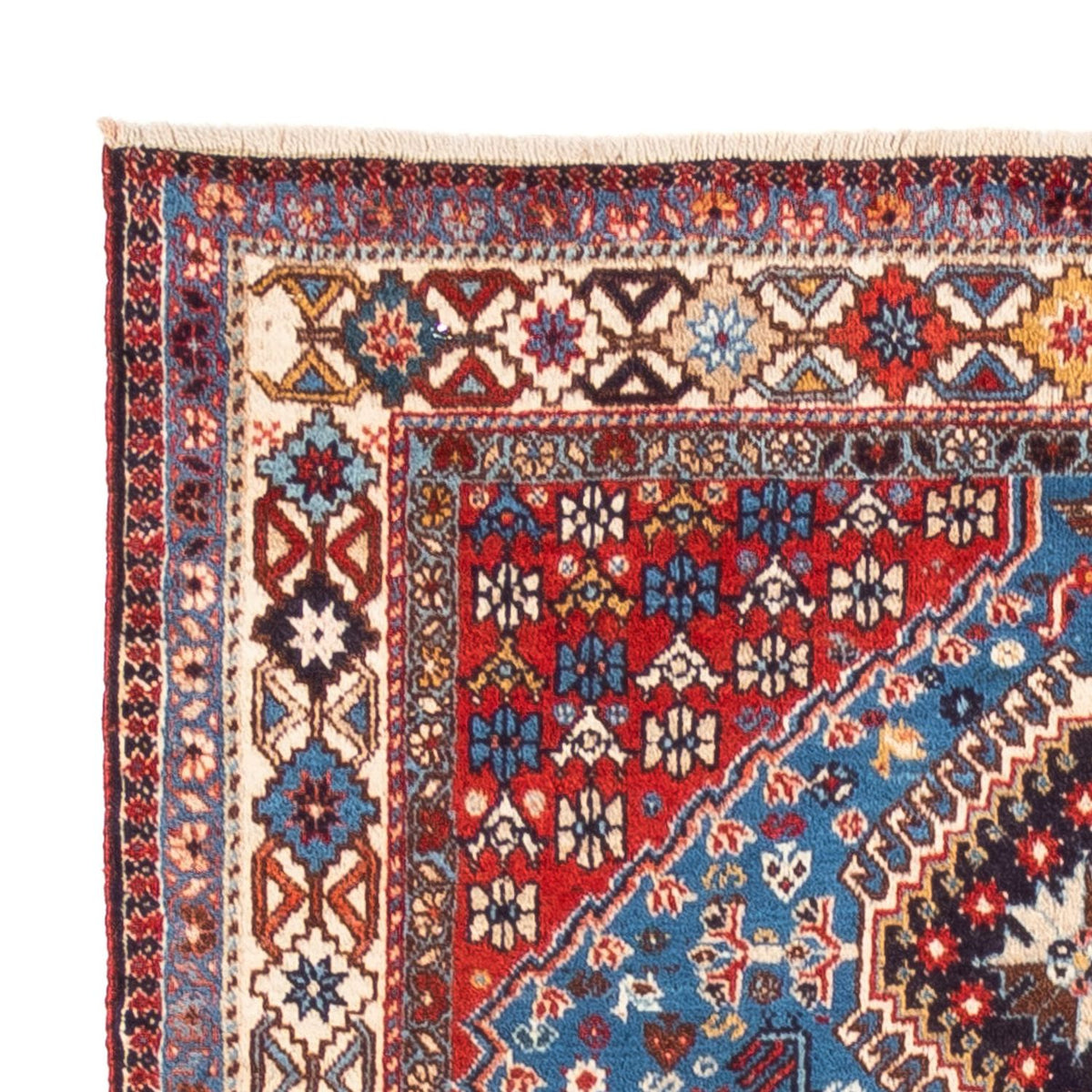 Persian Gabbeh Rug 198x242cm - Perserteppich Wollteppich