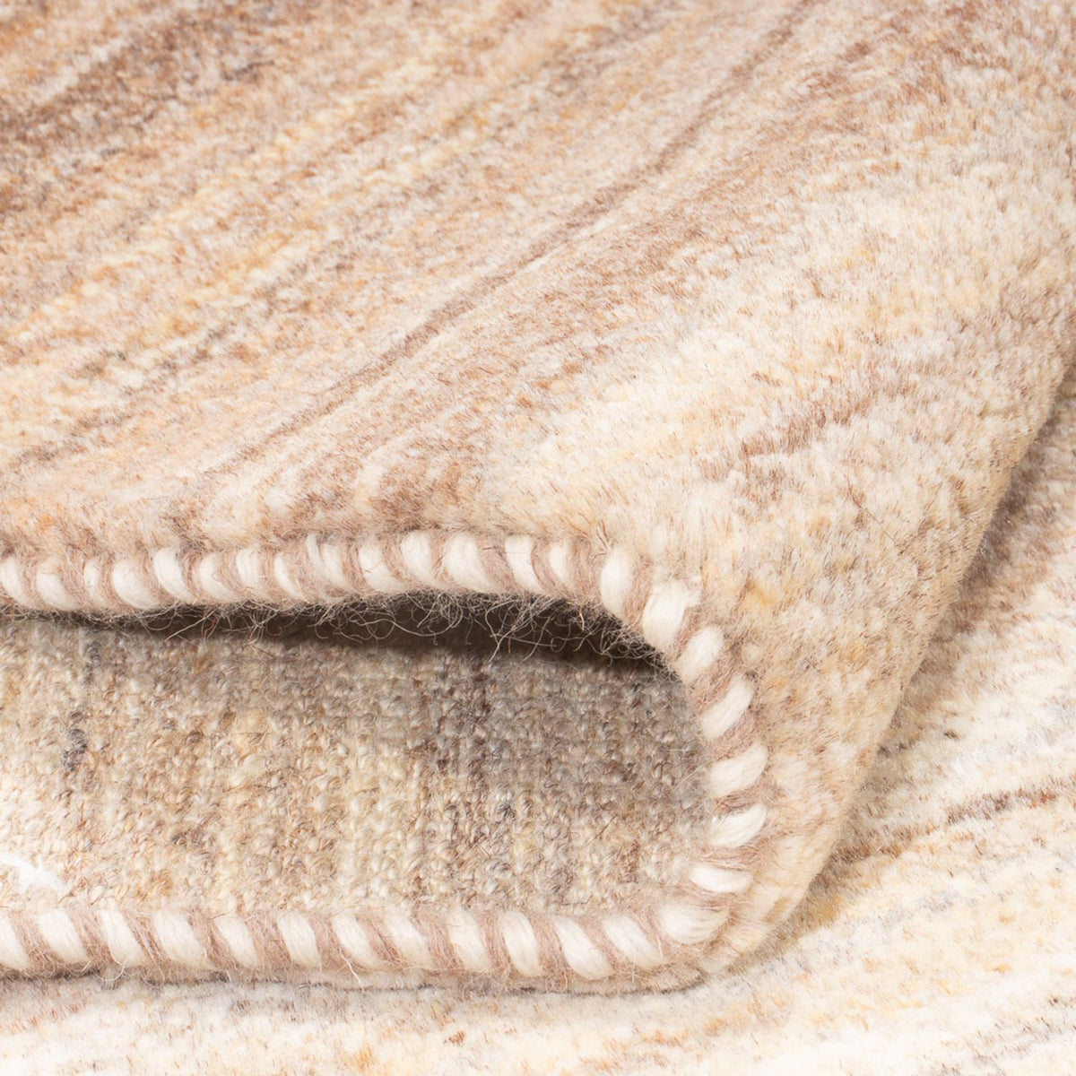 Runner Gabbeh Rug - Perser - 333 x 77 cm - natural