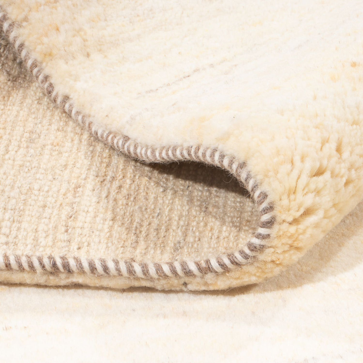 Gabbeh Rug - Perser - 196 x 151 cm - light beige