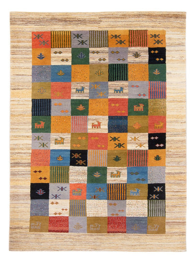 Persian Gabbeh Rug 174x242cm - Perserteppich Wollteppich