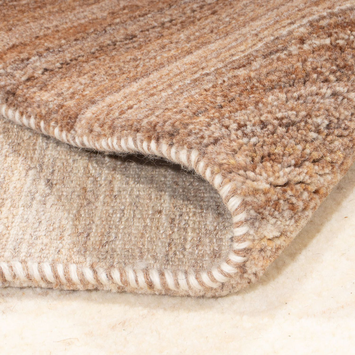 Runner Gabbeh Rug - Perser - 330 x 71 cm - natural