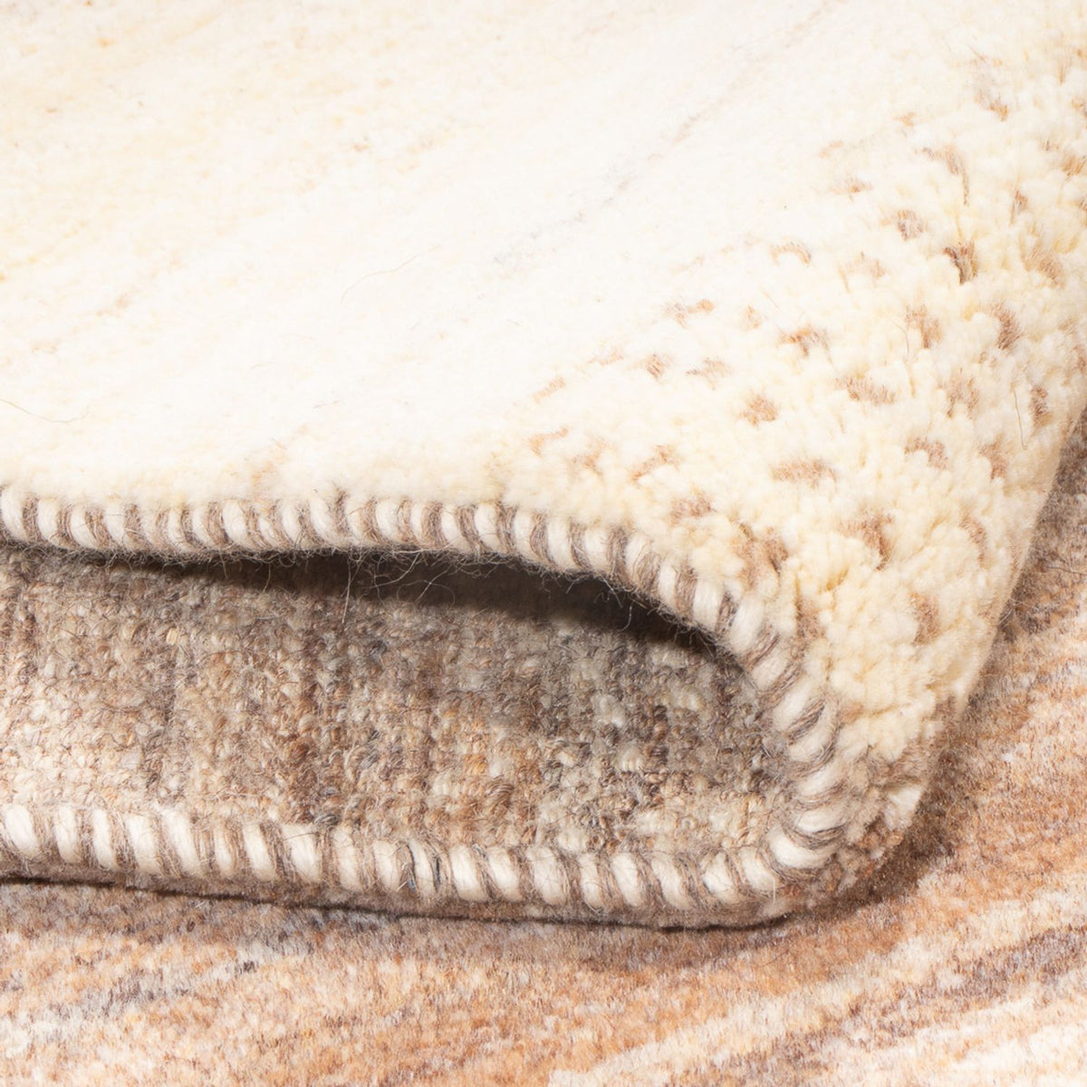 Runner Gabbeh Rug - Perser - 339 x 80 cm - natural