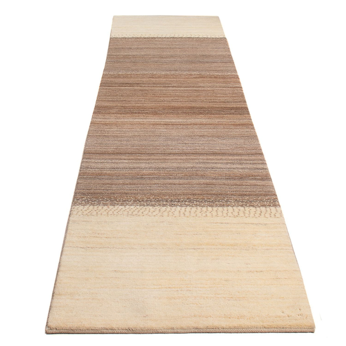Runner Gabbeh Rug - Perser - 339 x 80 cm - natural