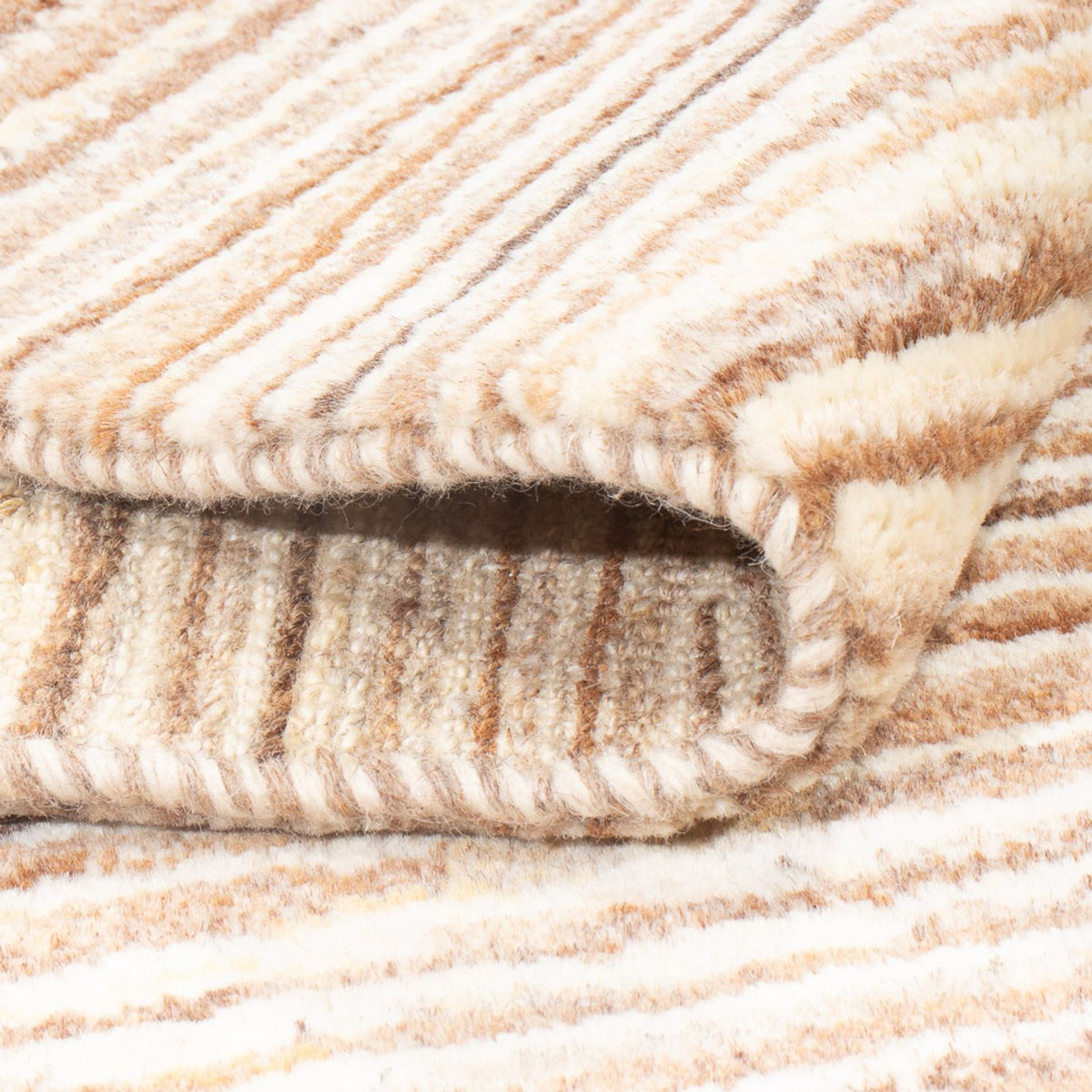 Gabbeh Rug - Perser - 147 x 103 cm - dark beige