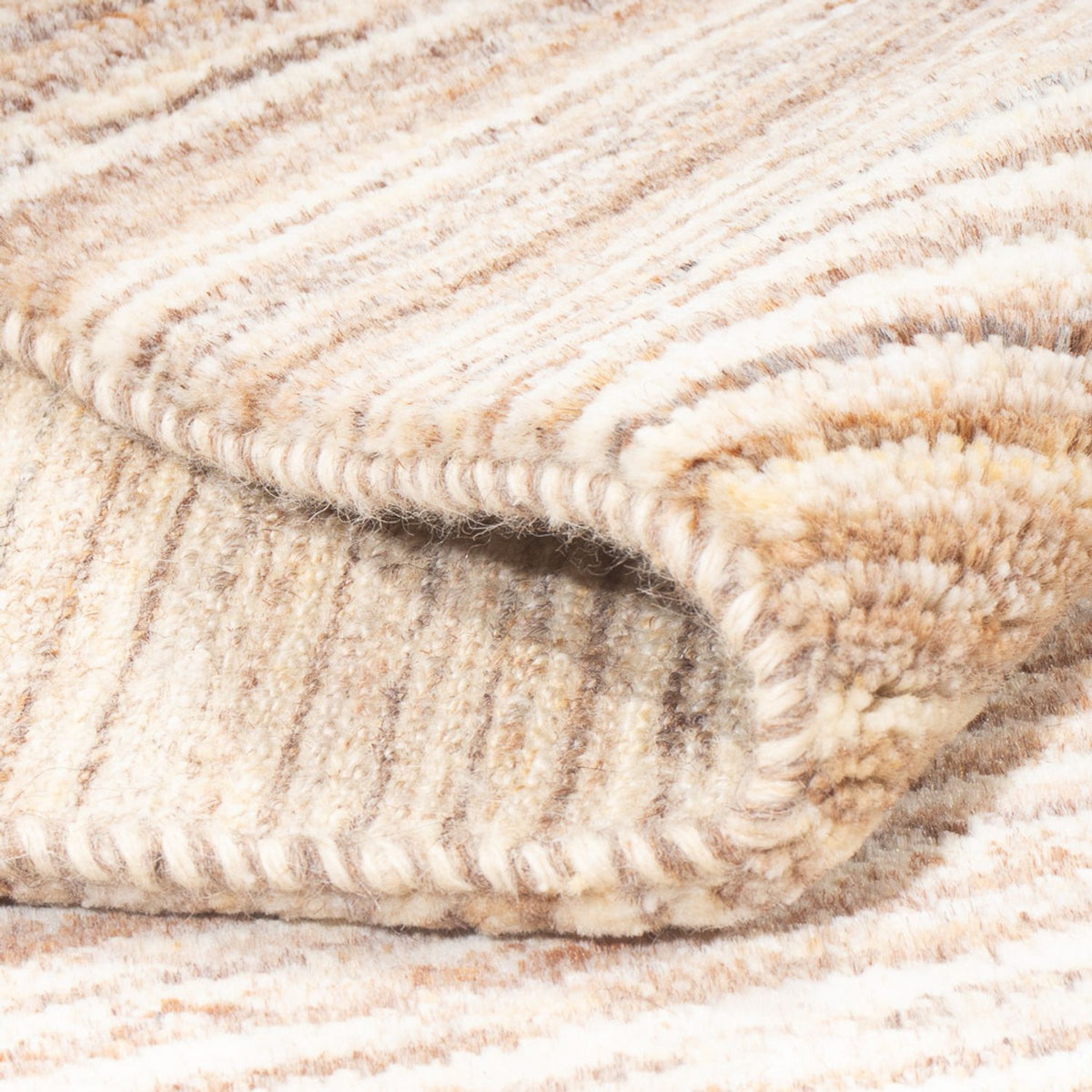 Gabbeh Rug - Perser - 197 x 147 cm - dark beige