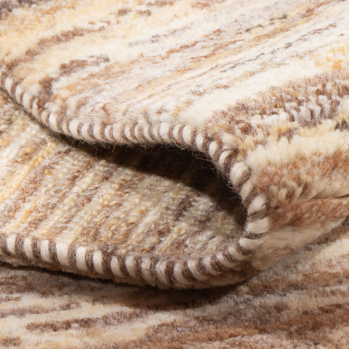 Gabbeh Rug - Perser - 95 x 62 cm - dark beige