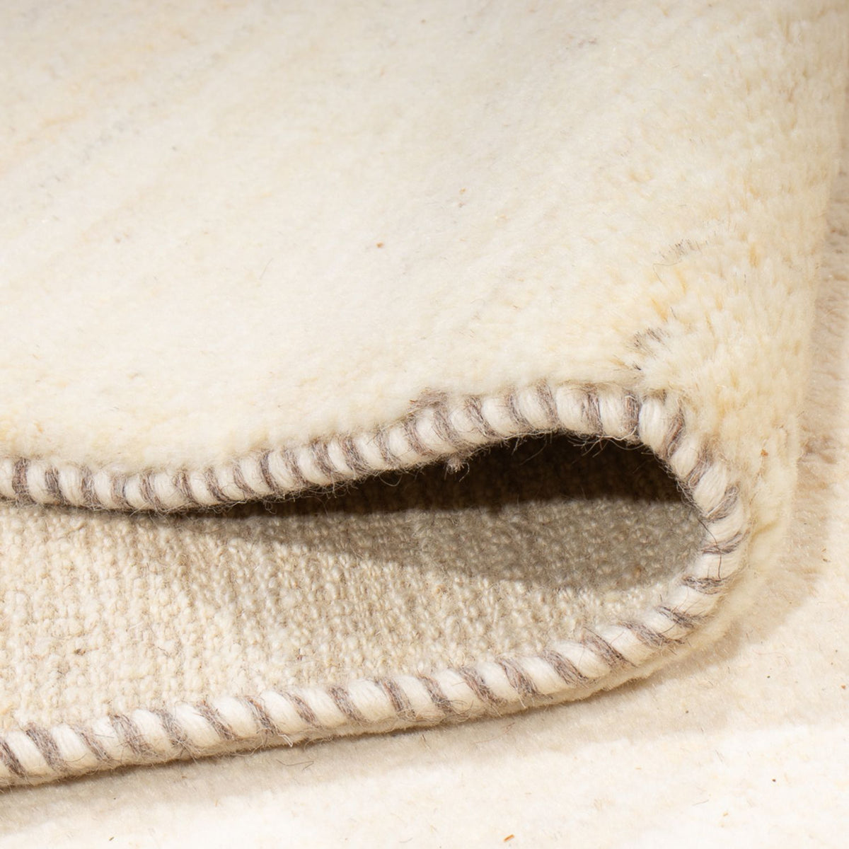 Gabbeh Rug - Perser - 245 x 174 cm - light beige