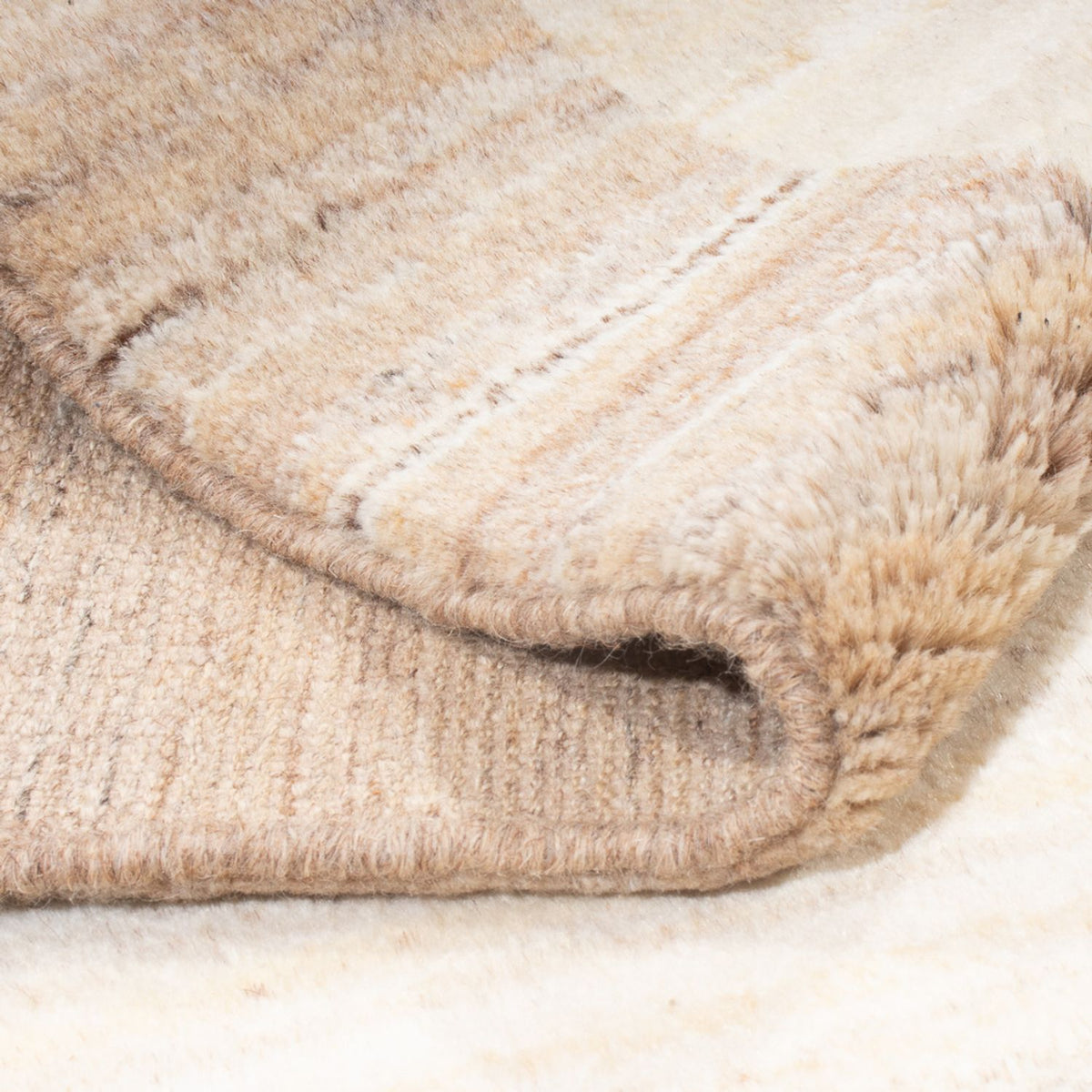 Gabbeh Rug - Perser - 191 x 145 cm - light beige