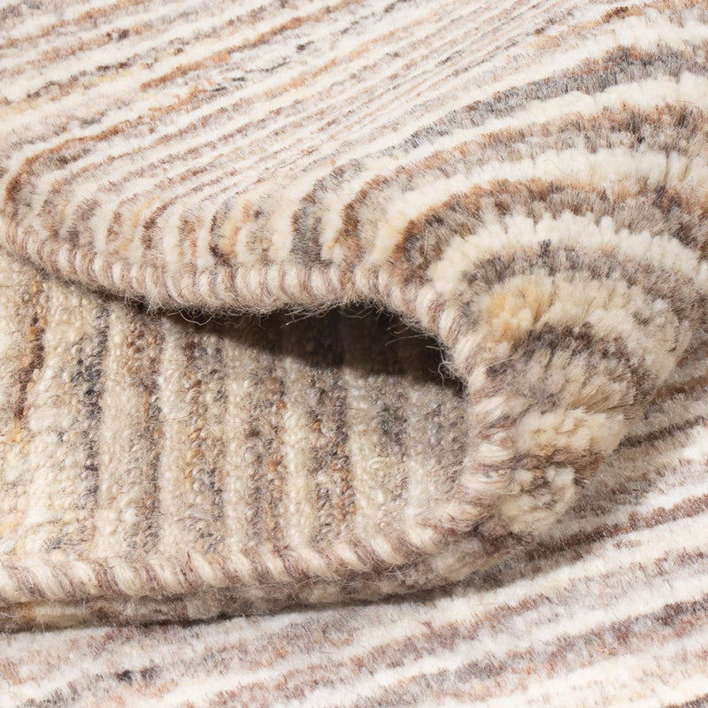 Gabbeh Rug - Perser square  - 216 x 207 cm - dark beige