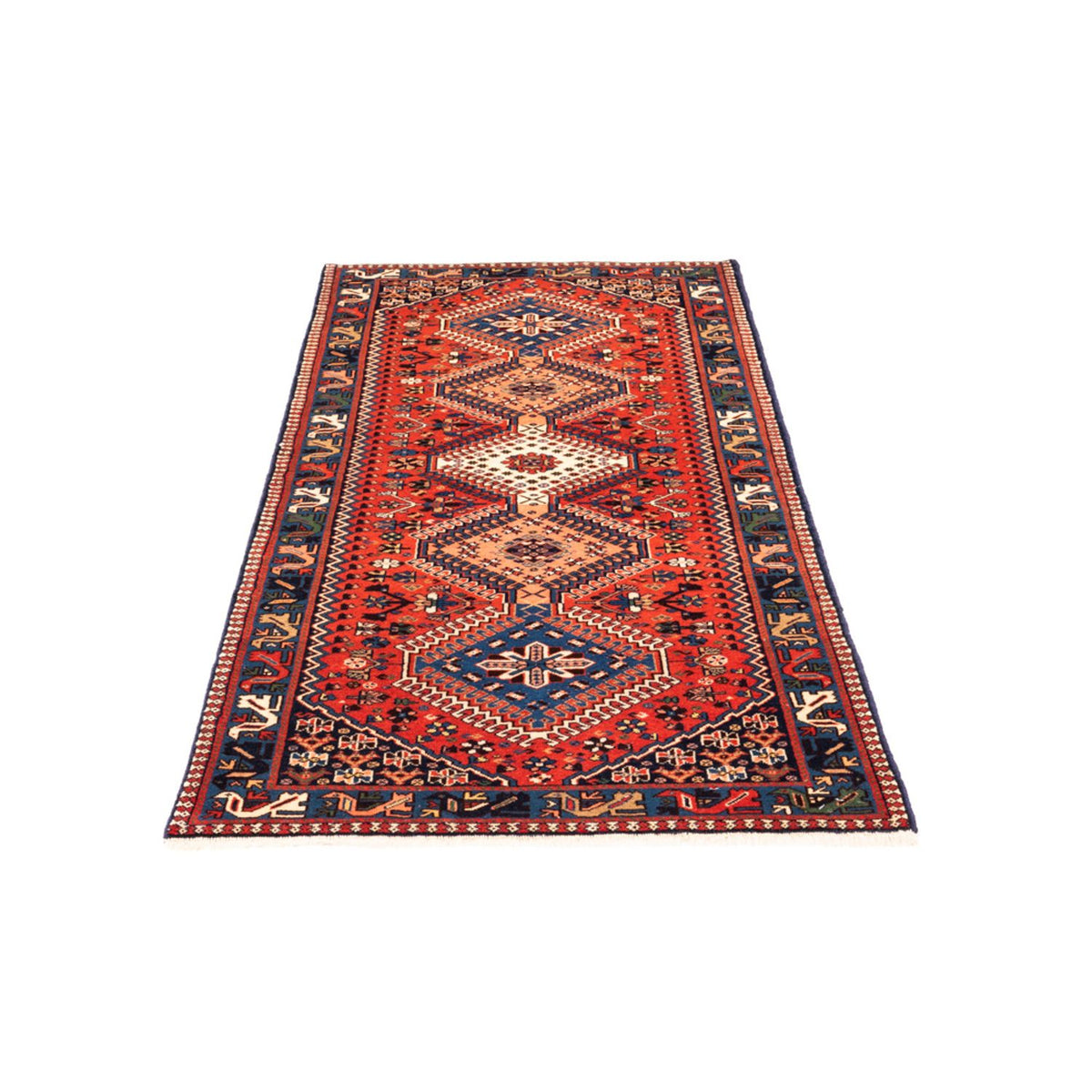 Runner Gabbeh Rug - Perser - 208 x 78 cm - red