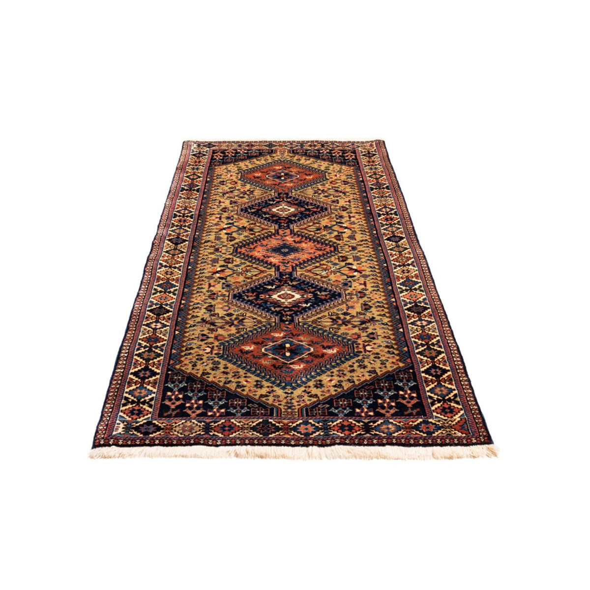 Runner Gabbeh Rug - Perser - 220 x 76 cm - sand