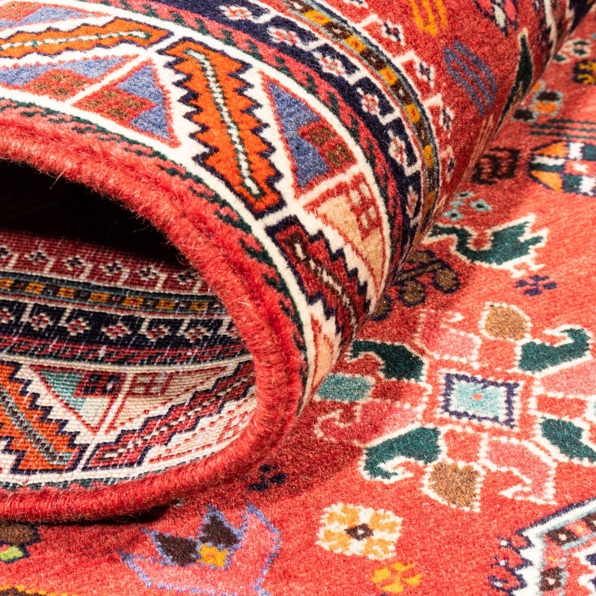 Runner Perser Rug - Nomadic - 200 x 80 cm - red