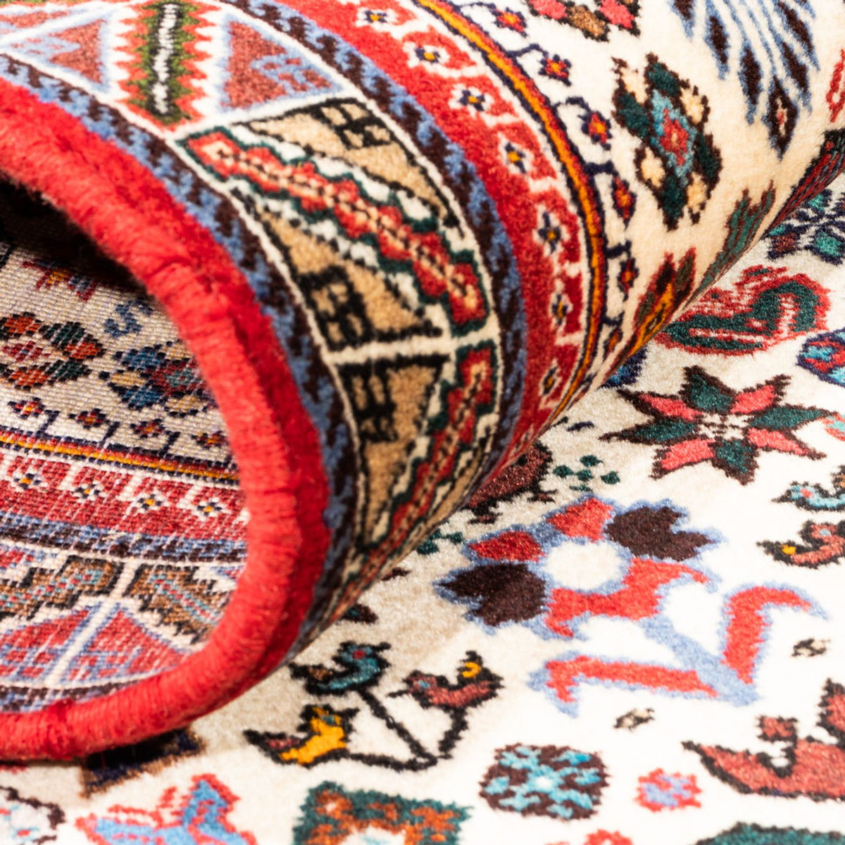 Runner Perser Rug - Nomadic - 200 x 82 cm - cream