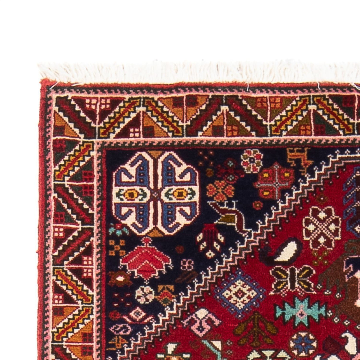 Perser Rug - Nomadic - 150 x 75 cm - red