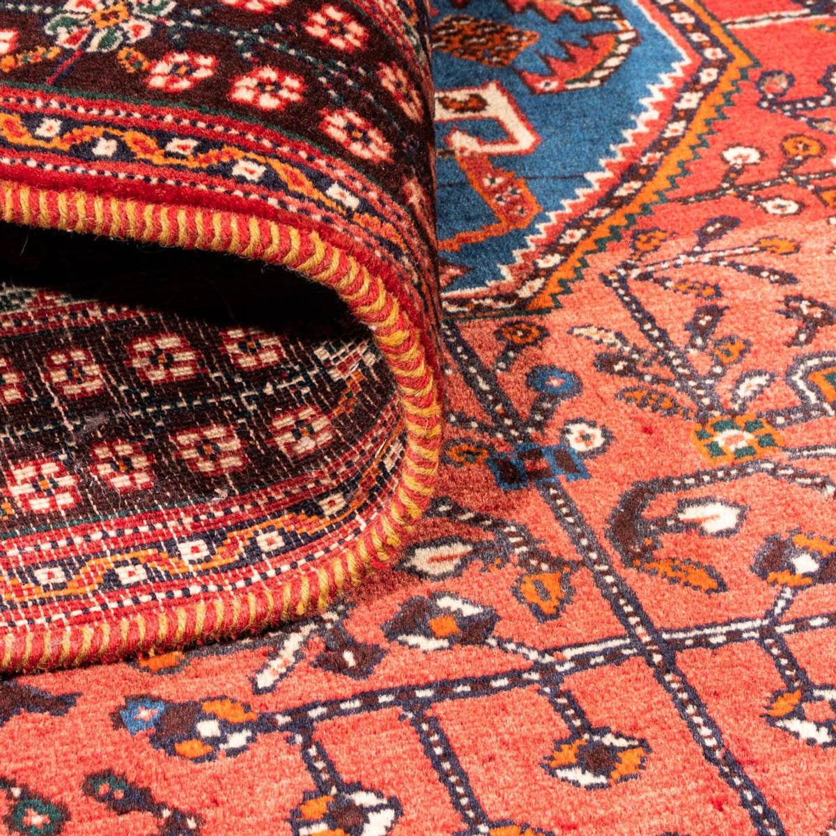 Perser Rug - Nomadic - 157 x 117 cm - red