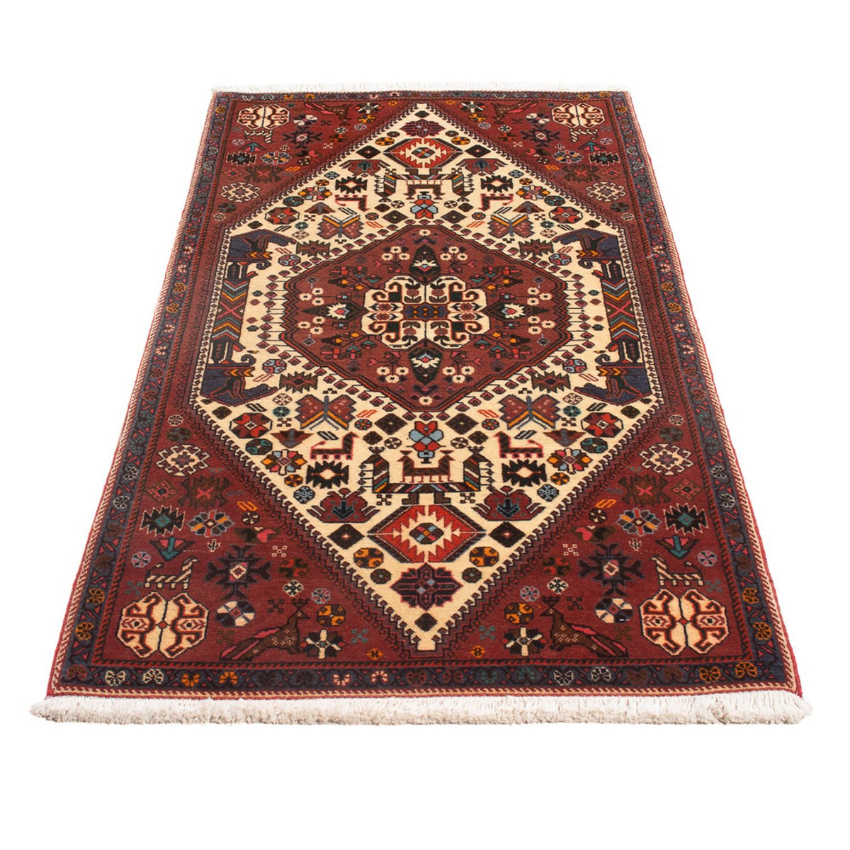 Perser Rug - Nomadic - 150 x 73 cm - cream