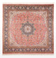 Qom Silk Rug 247x247cm - Persian Rugs
