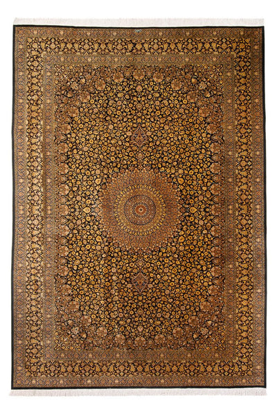 Qom Silk Rug 242x353cm - Persian Rugs