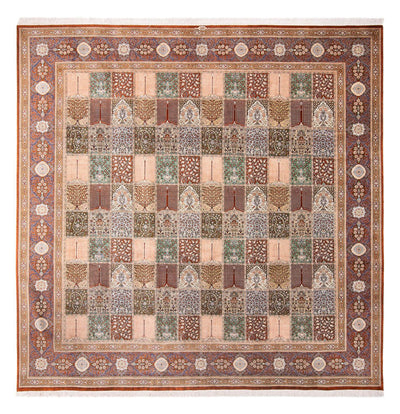 Qom Silk Rug 297x302cm - Persian Rugs