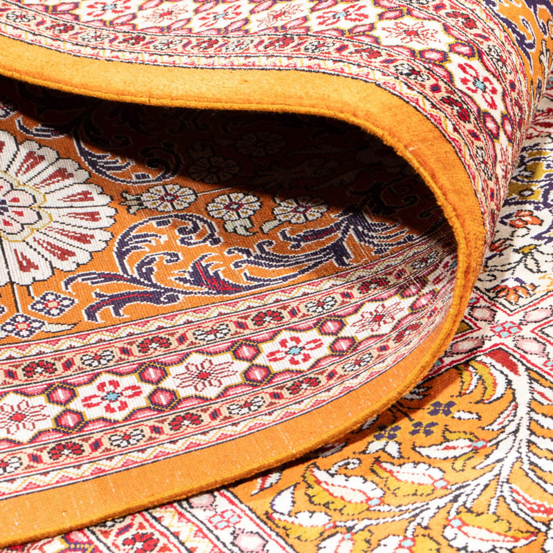 Silk Rug - Ghom Silk - Premium square  - 250 x 250 cm - multicolored