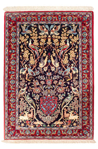 Perser Rug - Isfahan - Premium - 106 x 72 cm - dark blue
