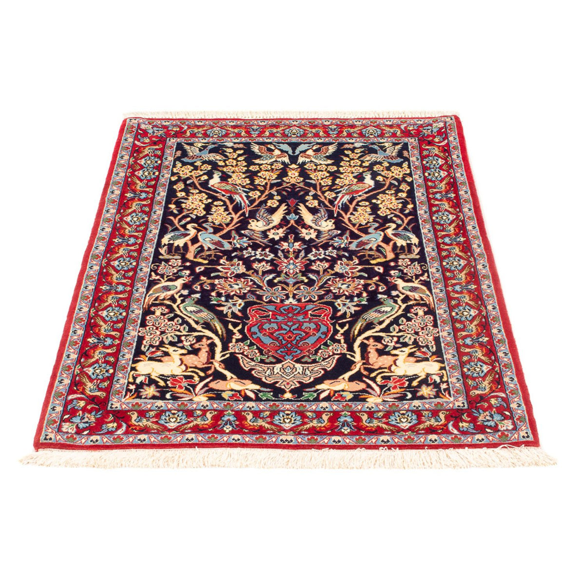 Perser Rug - Isfahan - Premium - 106 x 72 cm - dark blue