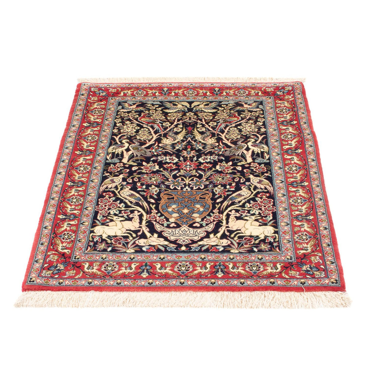 Perser Rug - Isfahan - Premium - 98 x 70 cm - dark blue