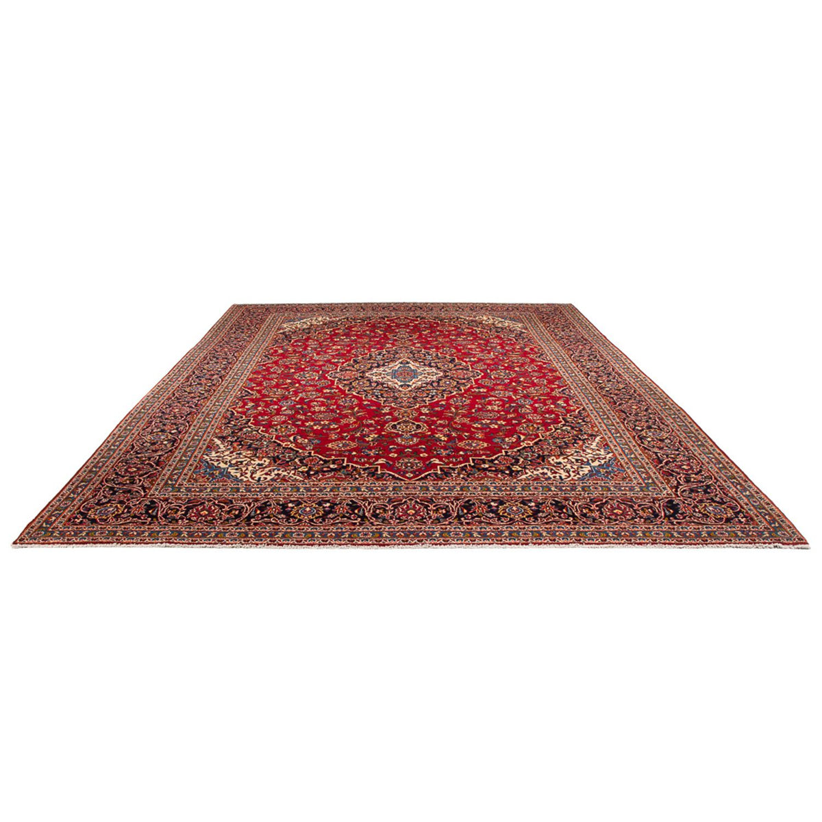 Perser Rug - Keshan - 397 x 291 cm - red
