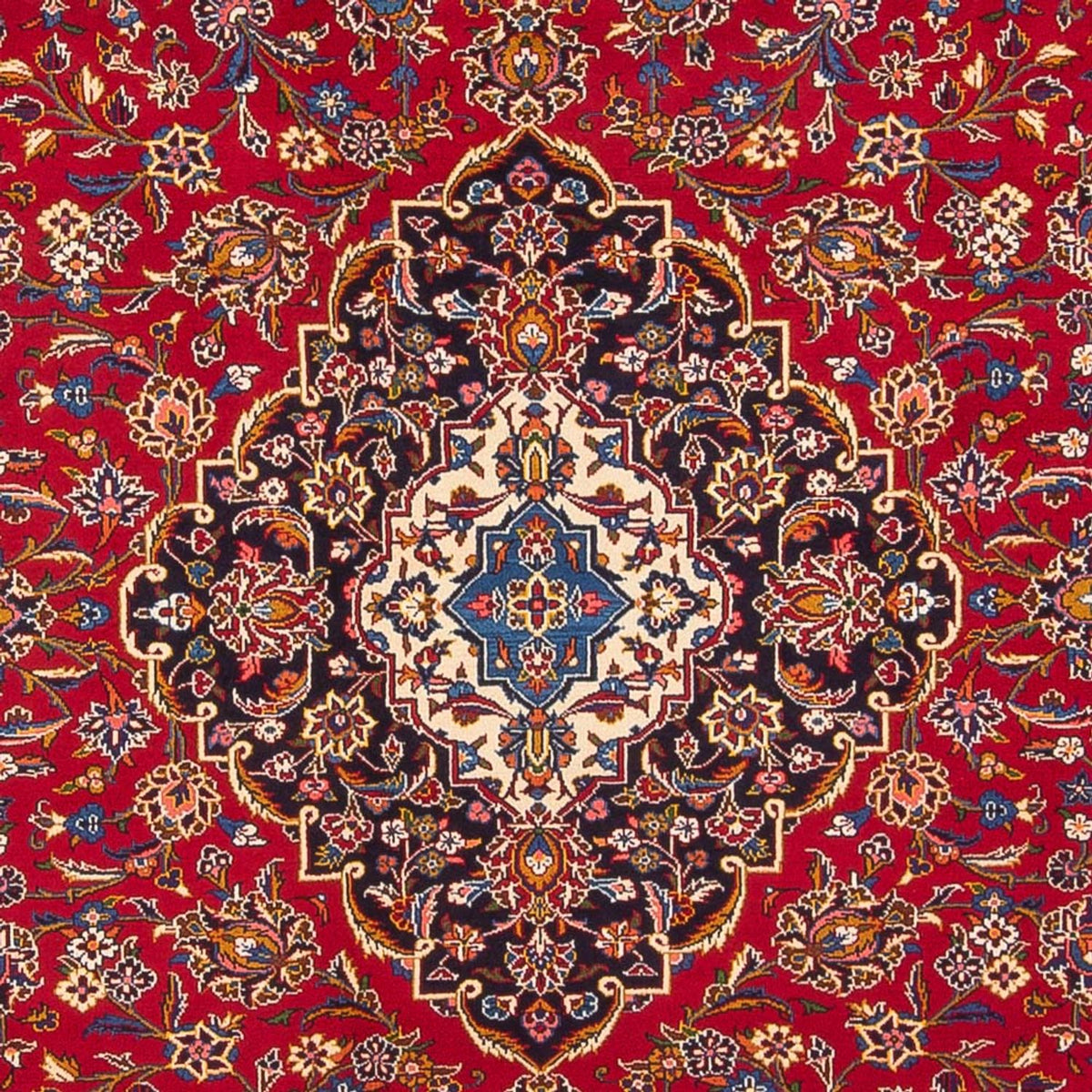 Perser Rug - Keshan - 398 x 297 cm - red