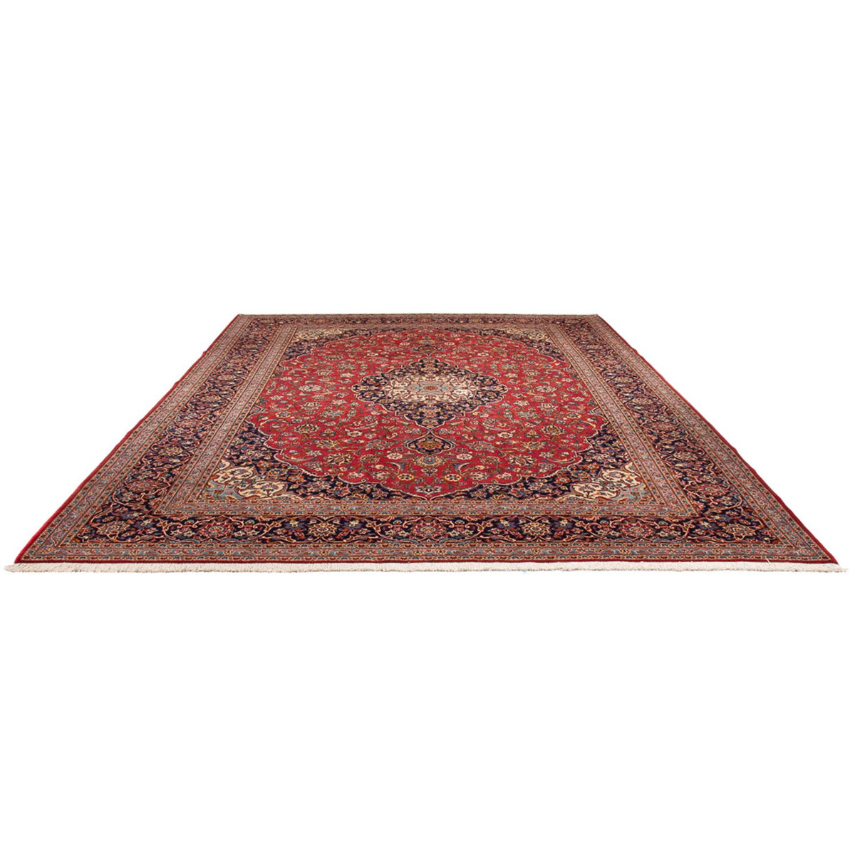 Perser Rug - Keshan - 386 x 296 cm - red