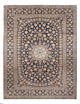 Perserteppich - Keshan - 390 x 295 cm - dunkelblau