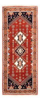 Runner Gabbeh Rug - Kashkuli Perser - 213 x 85 cm - red