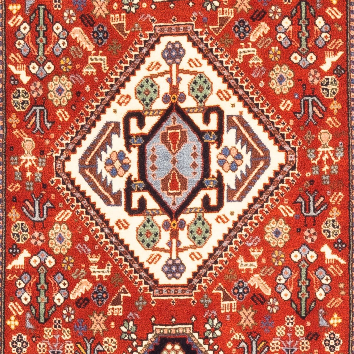 Runner Gabbeh Rug - Kashkuli Perser - 191 x 73 cm - orange