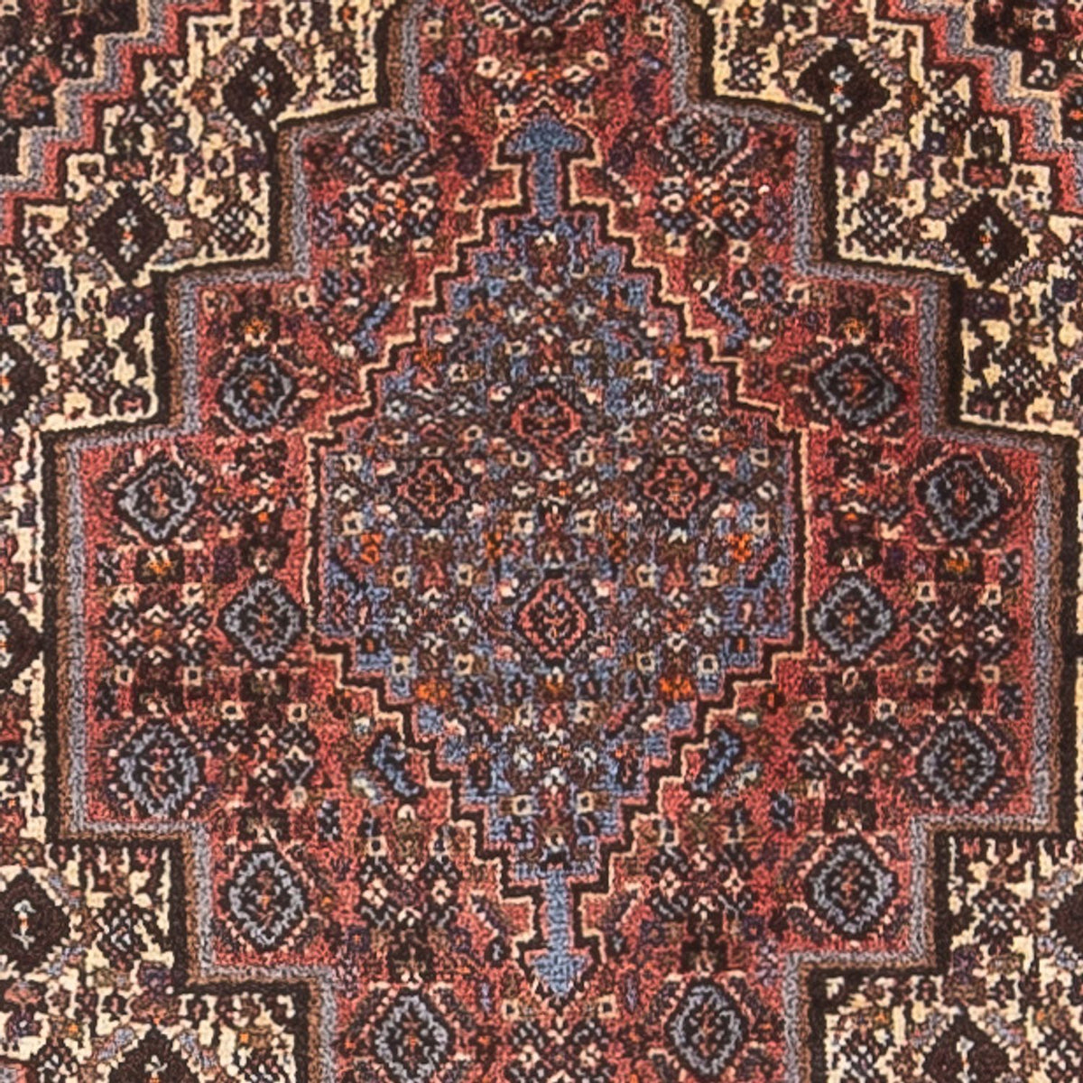 Perser Rug - Classic - 90 x 72 cm - dark beige