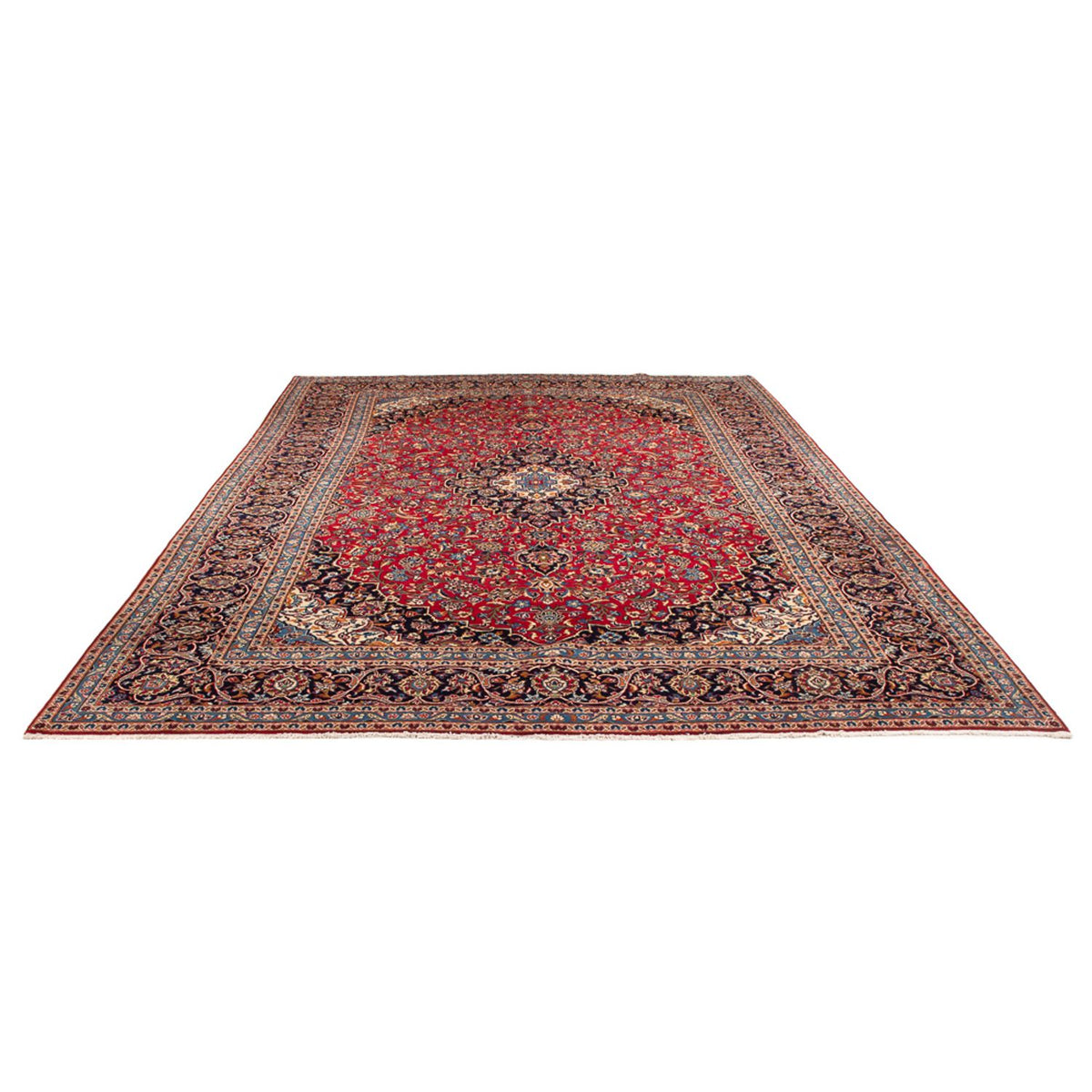 Perser Rug - Keshan - 400 x 292 cm - red