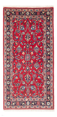 Runner Perser Rug - Keshan - 155 x 70 cm - red